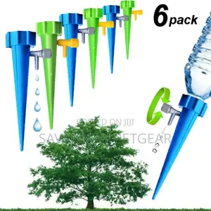 Automatic PVC Irrigation Watering Spikes - 6 Pack