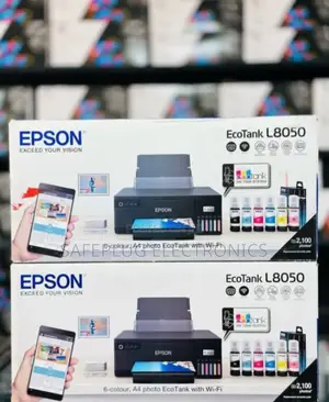 Epson L8050 Photo Printer, Print - Wi-Fi, Wi-Fi Direct, Usb