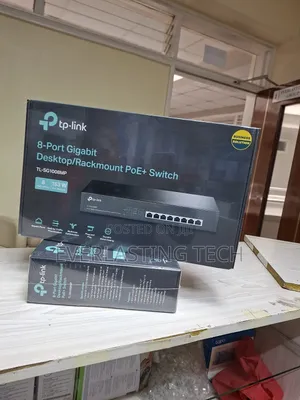 Tp-Link 8-Port Gigabit Desktop/Rackmount Switch With 8-Port Poe+