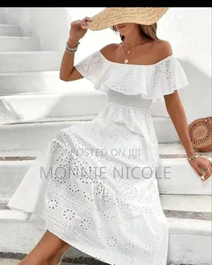 Summer Dresses/White Beach Dress.
