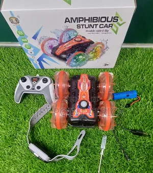 Rechargeable Stunt Toy Car For Kids With Gesture Watch