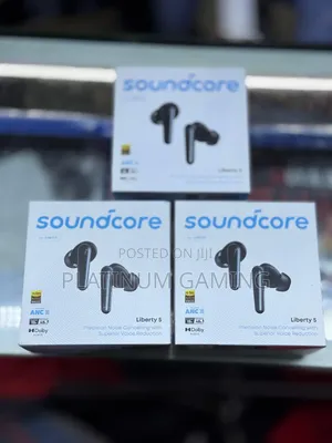 New Soundcore Liberty 5 by Anker |Noise-Cancelling Wireless Earbuds