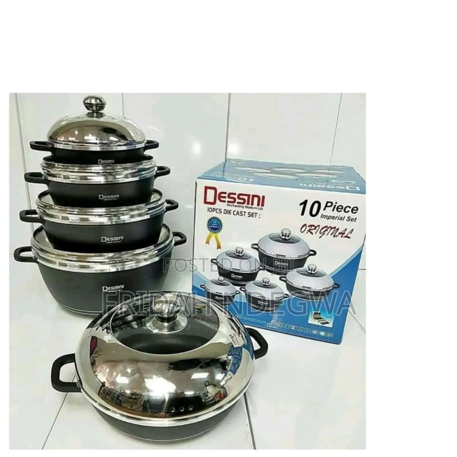 10pc Dessin Cookware Set