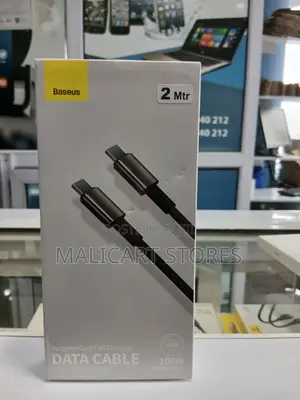 Baseus Tungsten Gold Fast Charging Data Cable Type-C to Type-C 100w 2m