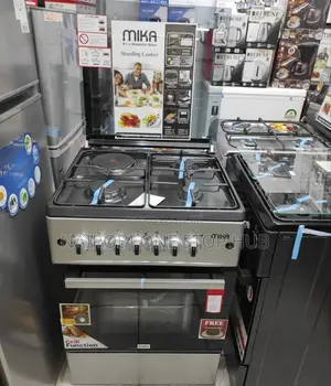 Mika 3 Gas + 1 Electric 58*58 Electric Oven Standing Cooker