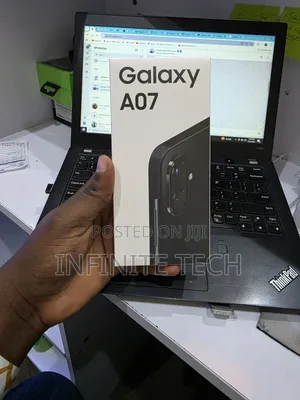 New Samsung Galaxy A07 4G 64 GB Black