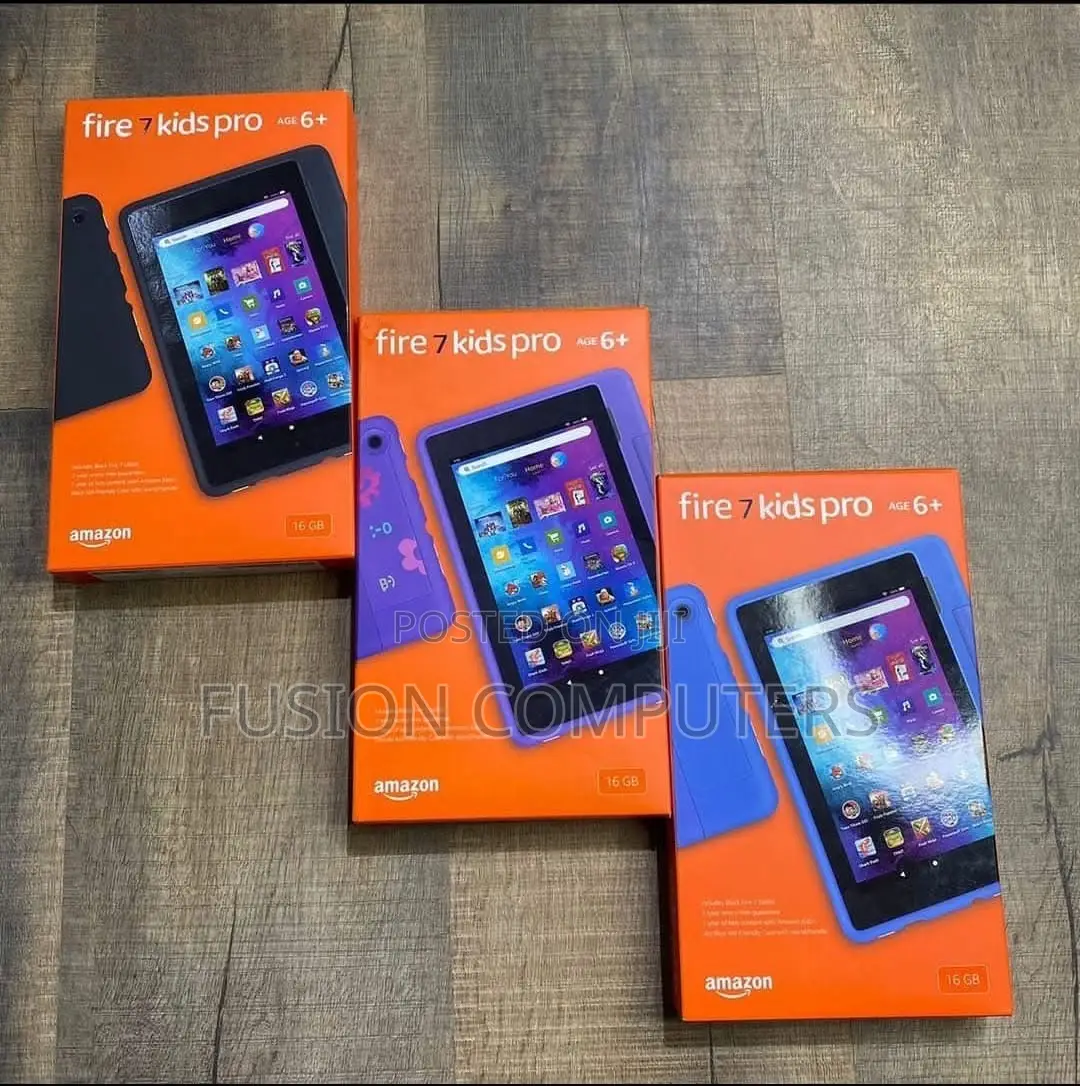 New Amazon Fire 7 Kids Pro 16 GB Black