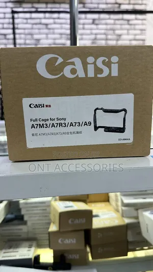 Caisi Sony Camera Cage With Top Handle for A7m3,/A7r3,/A73/A9