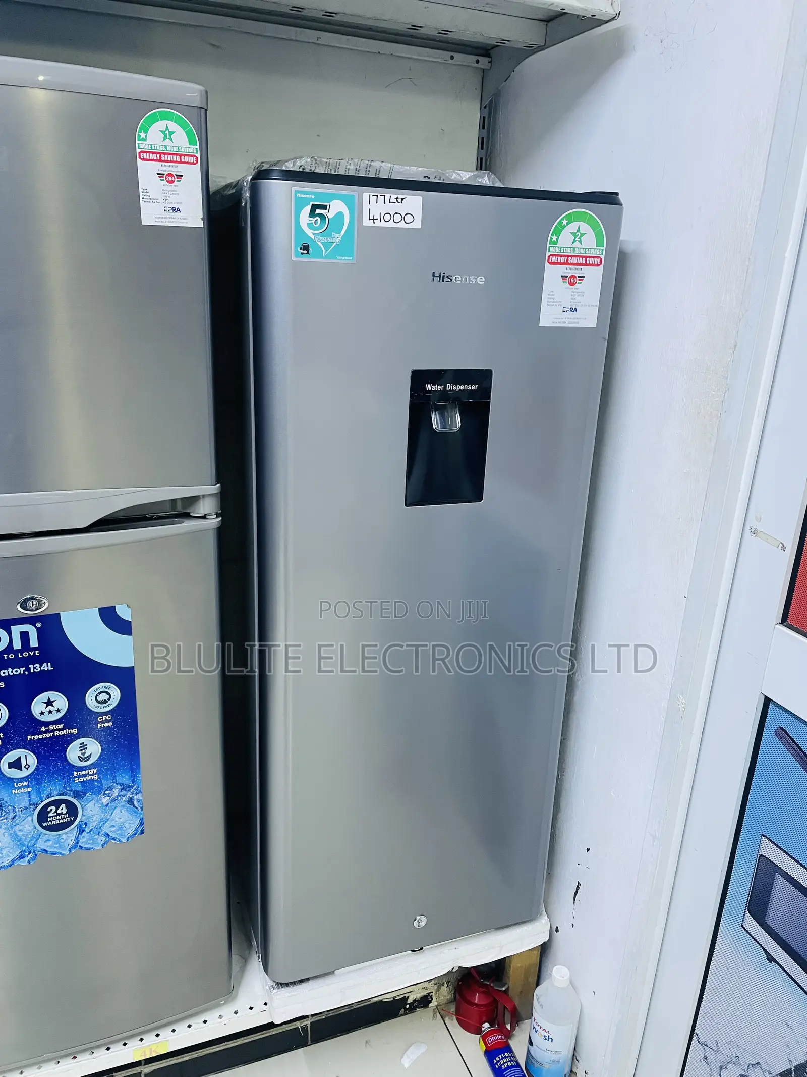 Hisense 176 Litres Fridge With Dispenser