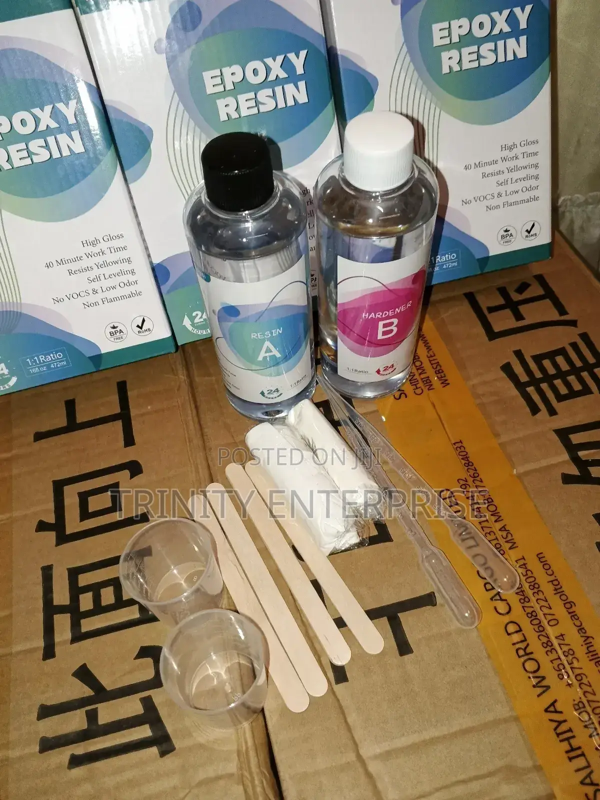 500g Resin Epoxy Kit Ratio 1:1