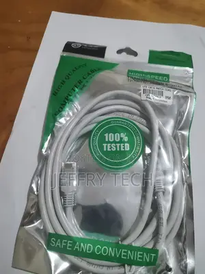 Ethernet Cable 3m White, Cat 6 High Speed Internet Cable 3m Network Ca