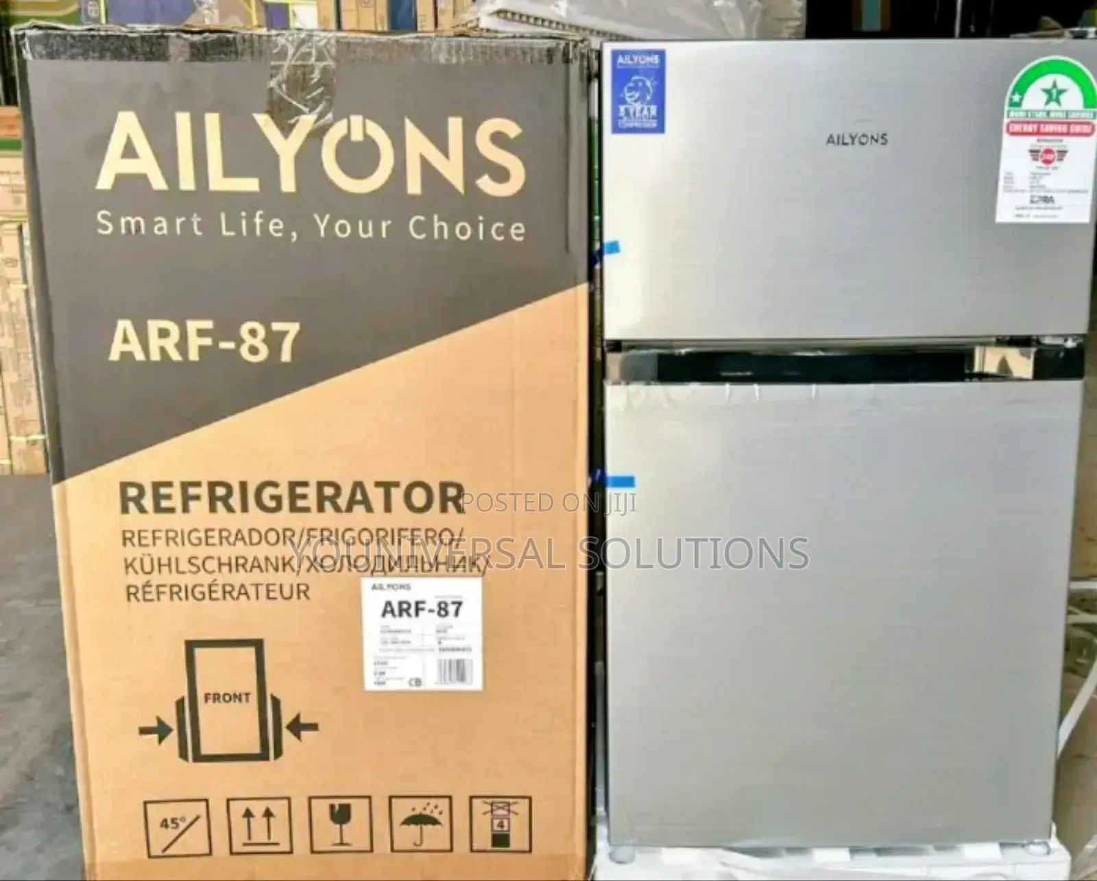 Double Door 90litres Refrigerator Ailyons