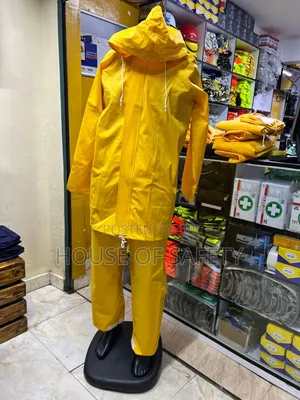 Yellow Durable Chemicals Suits