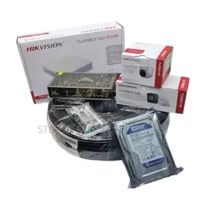 Hikvision 2 Turbo Hd 1080p Hd CCTV Cameras Kit With 20m Rg59 Cable