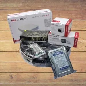 Crystal-Clear 2 Hikvision 1080p Hd 2mp CCTV Full Installation Package
