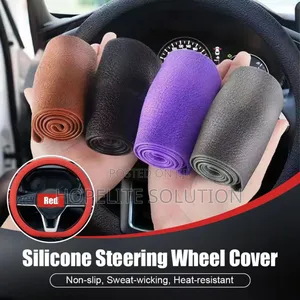 Sillicon Steering Wheel Cover Available