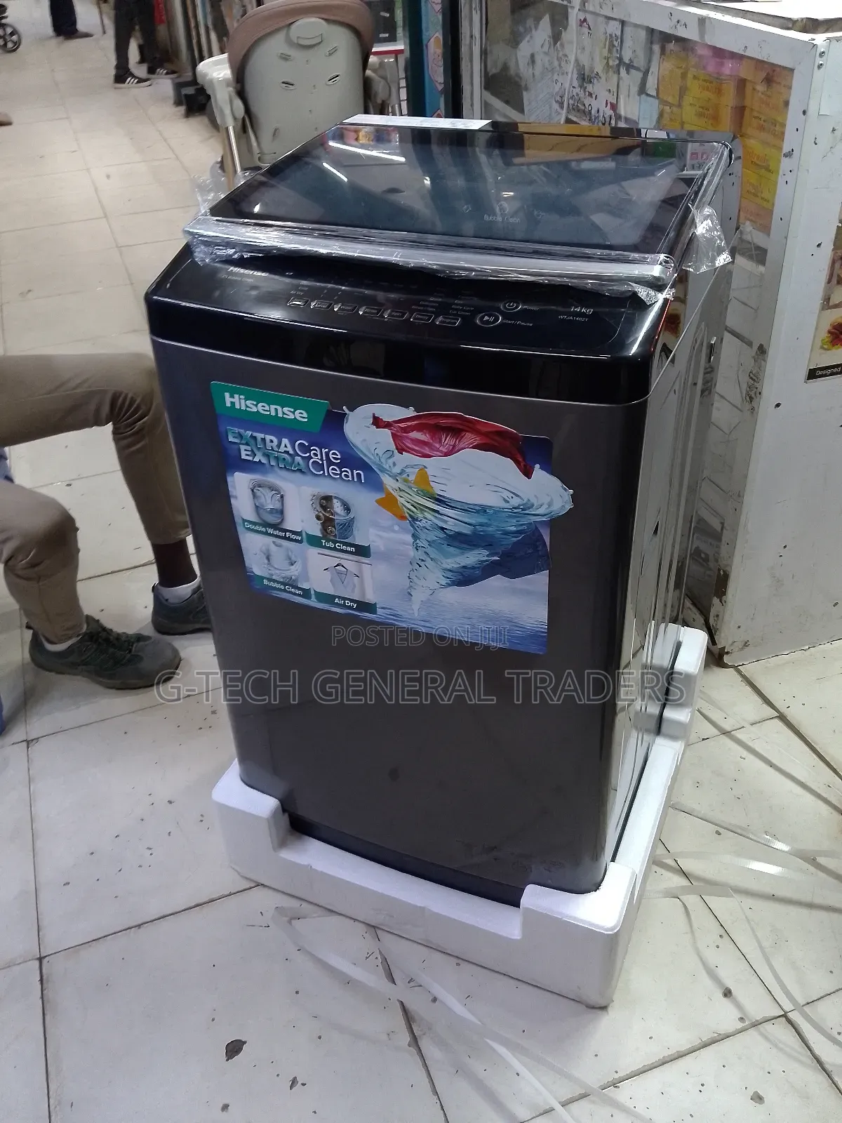 Hisense14kg Top Loader Fully Automatic Washing Machine