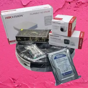Hikvision 2 Night Vision Enabled 1080p Full Hd CCTV Cameras System Kit