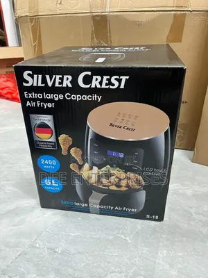 Silvercrest Air Frier 6 Litres 2400 Watts With Mettallic Oven