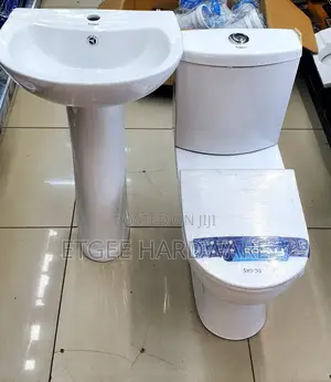 Toilet Set Complete With Basin Pedestal Frencia 664