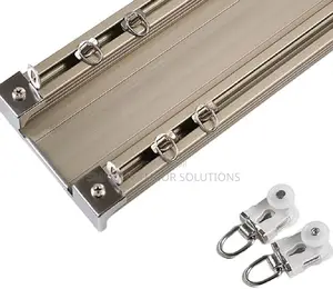 Simple Double Curtain Rail