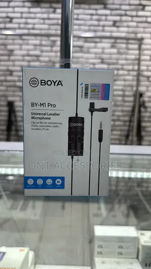 Boya by-M1-Pro Universal Omnidirectional Lavalier Microphone