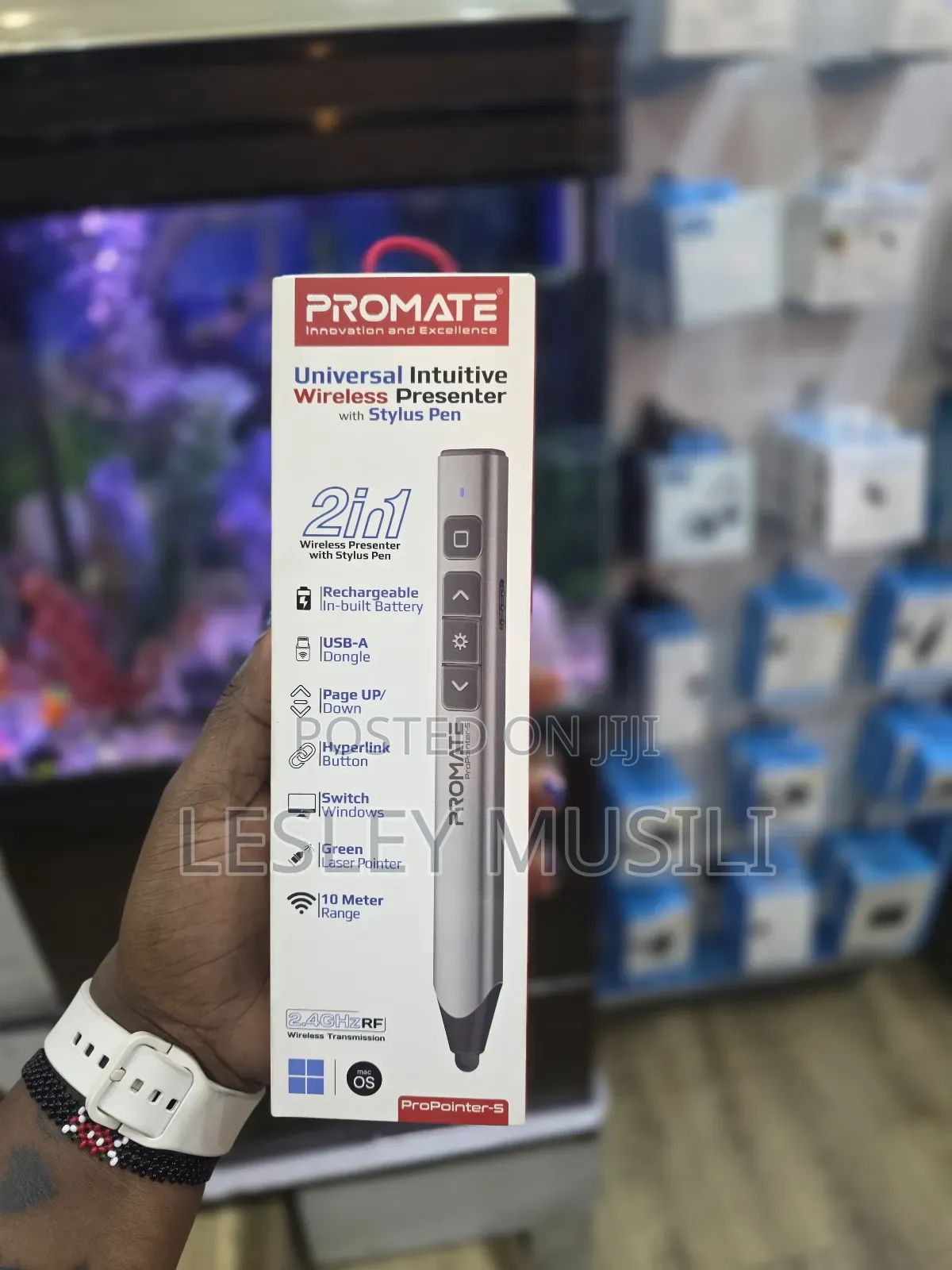 Promate Propointer-S Wireless Presenter Stylus Pen