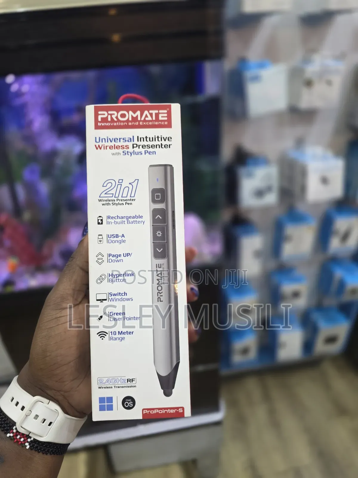 Promate Propointer-S Wireless Presenter Stylus Pen