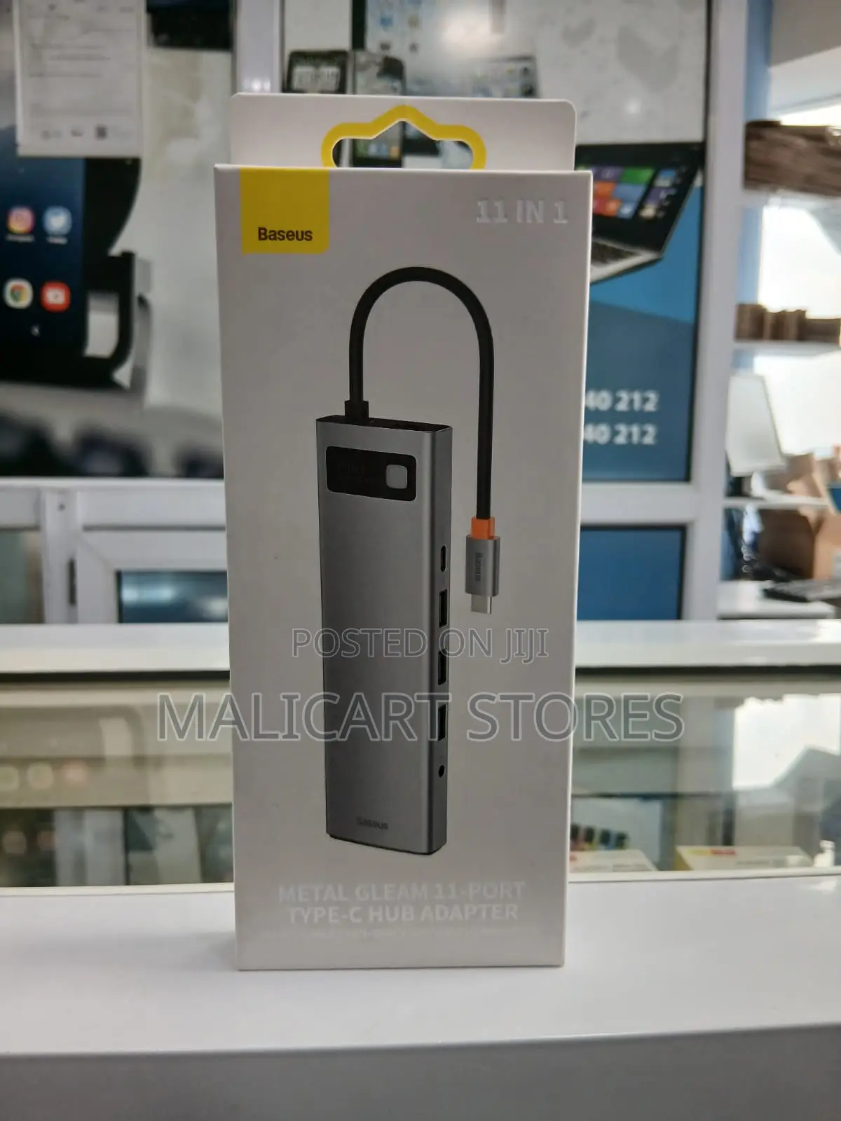 Baseus Usb C Hub 11 in 1 Docking Station Adapter