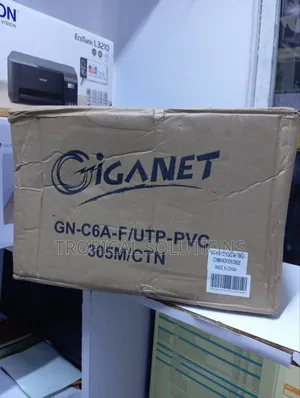 Giganet Cable 305m F/Utp Ethernet Pure Copper Giganet F/Utp