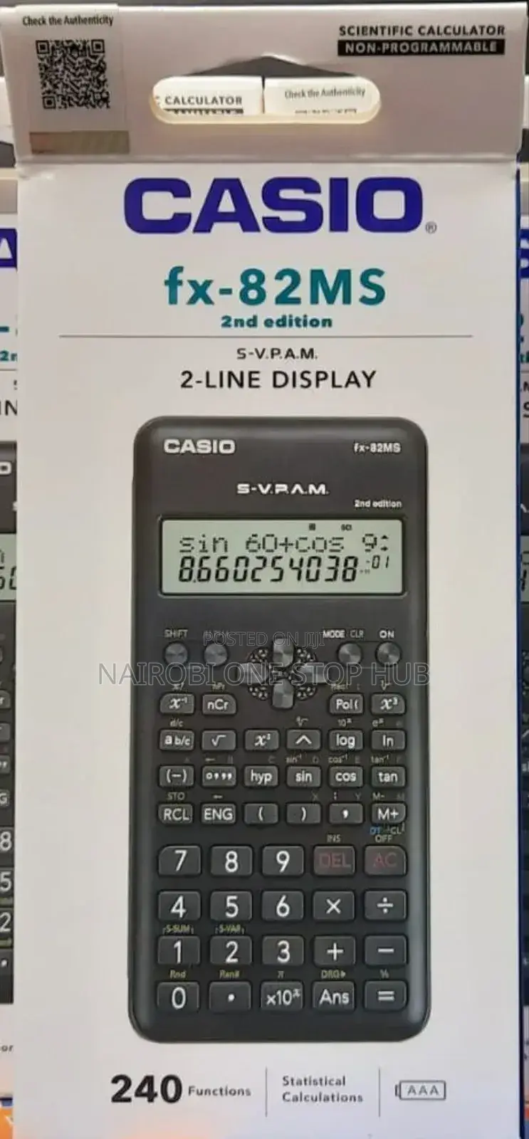 Calculator Fx82ms