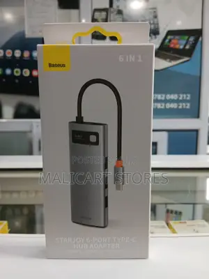 Baseus Metal Gleam Series 6-in-1 Usb-C Hub With 100w