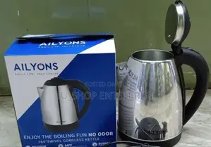 Kettle!!Ailyons 1.8ltrs Stainless Steel