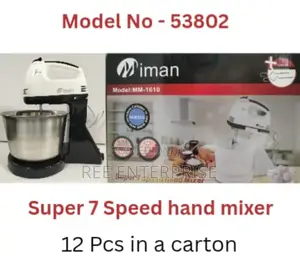 Brand New Electric Hand Mixer With Bowl