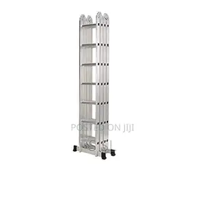 Foldable 4 X 7 Aluminium Ladder