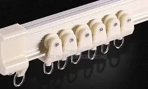 White Straight Rail
