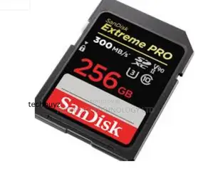 Sandisk 256gb Extreme Pro Uhs-Ii SDXC Memory Card 300mbps