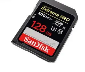 Sandisk 128gb 300mbps Extreme Pro Uhs-Ii SDXC Memory Card
