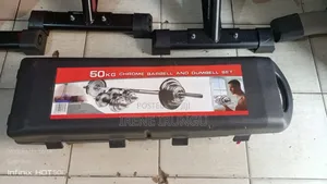 Grey Adjusting 50kg Set+ 50kg Dumbbell Set