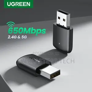 Ugreen Ac650 11ac Dual-Band Wireless Usb Adapter - Cm448
