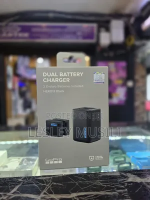Go Pro Hero 13 Dual Battery Charger 2 Enduro Batteries Included