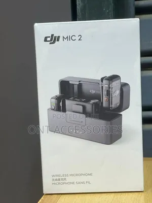 Dji Mic 2-Person Wireless Microphone/Recorder for Cameras Smartphone
