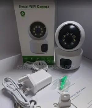 V380 4g Dual Lens Mini PTZ Indoor Camera With Sim Slot