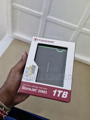 1tb Transcend Hard Drive, Brand New Sealed