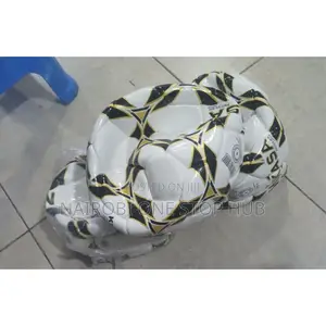 Mikasa Size 5 Soccer Ball Black,Gold White