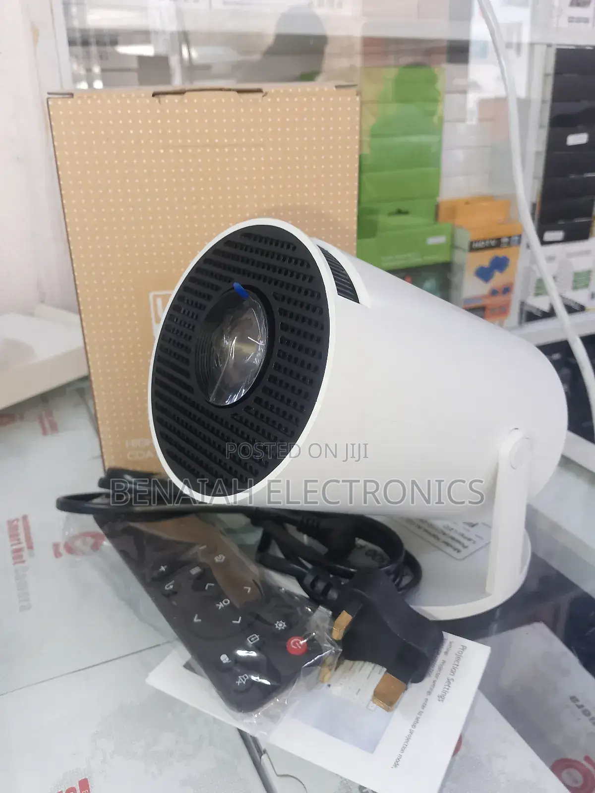Smart Portable Projector Hy 300 Wifi Projector Android 12