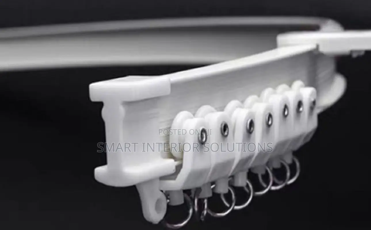 White Bendable Rail