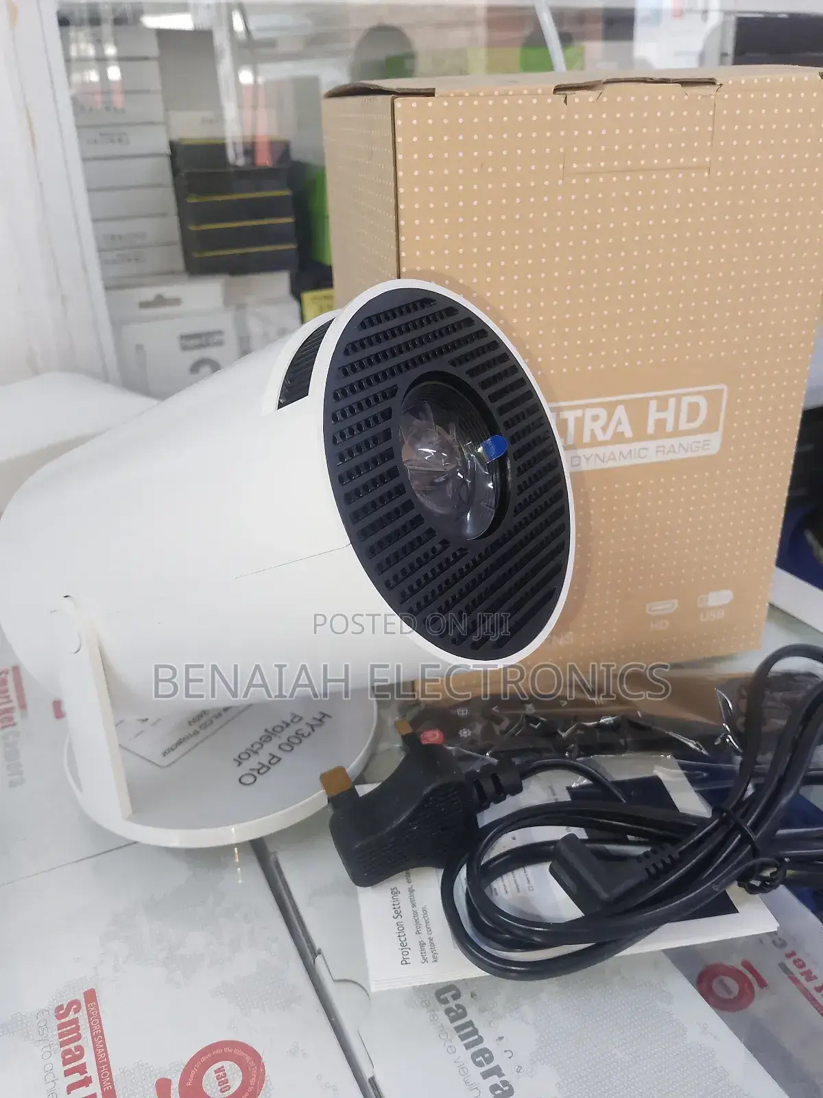 Smart Cylindrical Projector, Resolution 1080hd