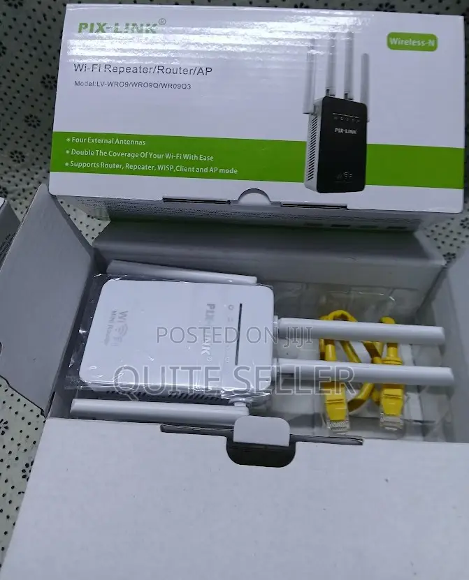 Pix Link Wr09 Wifi Repeater Wireless Router Wlan2.4g