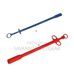 Plastic Veterinary Balling Gun for Feeding Boluses to Cattle